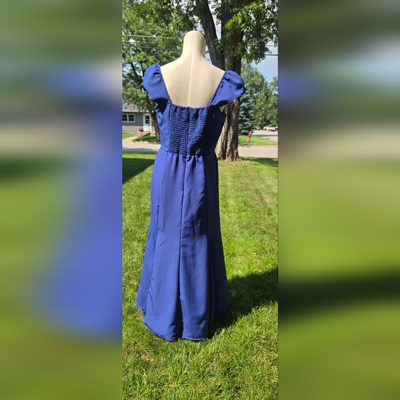 Jessica Simpson Royal Blue Maxi Dress - Picture 3 of 7